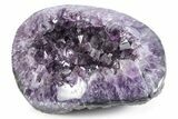 Sparkly Dark Purple Amethyst Geode - Uruguay #357217-2